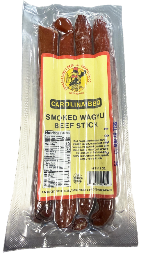 Punxsutawney Beef & Provisions Carolina BBQ Beef Sticks