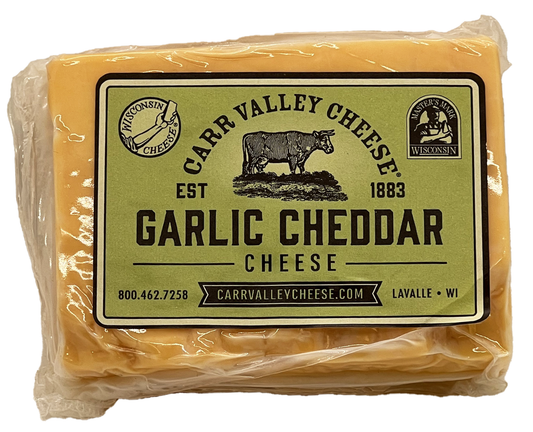 Carr Valley Garlic Cheddar Cheese