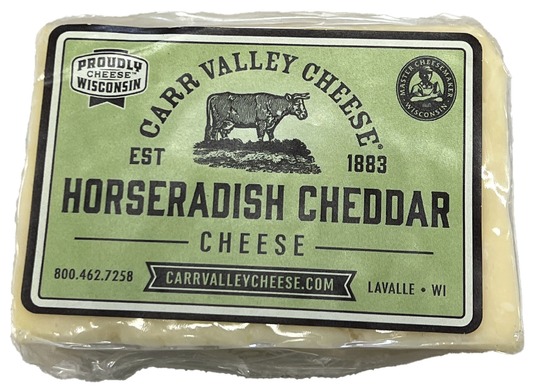 Carr Valley Horseradish Cheddar Cheese