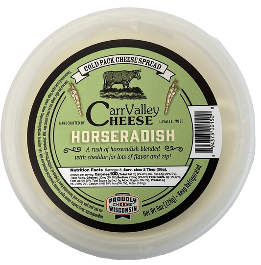 Carr Valley Horseradish Cheddar Cheese Spread