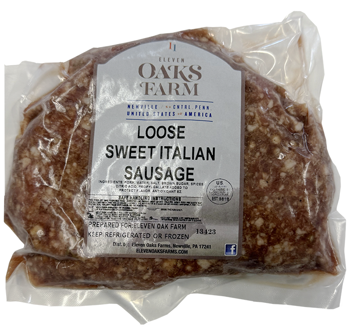 Heritage Pork Loose Sweet Italian Sausage