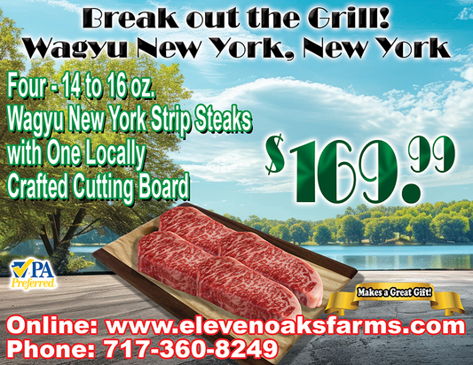 New York, New York a Steak so Nice We're Offering it Twice!