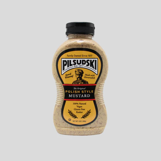 Pilsudski Mustard Polish Style with Horseradish