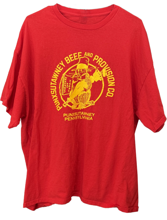 Red Punxsutawney Beef T-Shirt