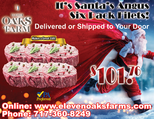Santa's Angus Six Pack Filets