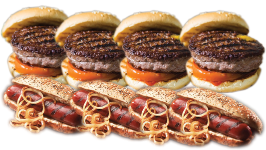 Small Wagyu Burgers & Hot Dogs