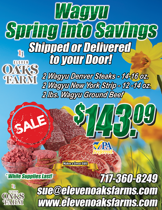 Wagyu Spring into Savings