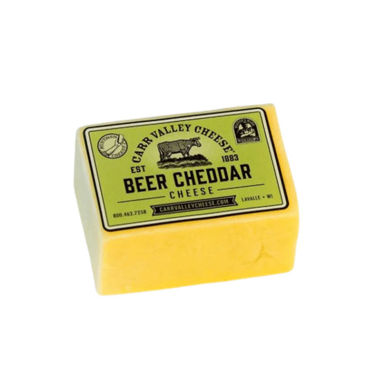 Carr Valley Beer Cheddar Cheese